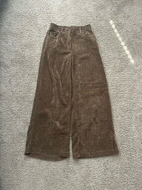 Ribbed corduroy pants